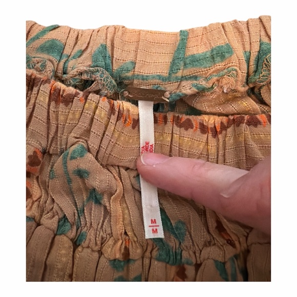 Free People Santorini Floral Print Tunic  size Medium - Picture 3 of 5